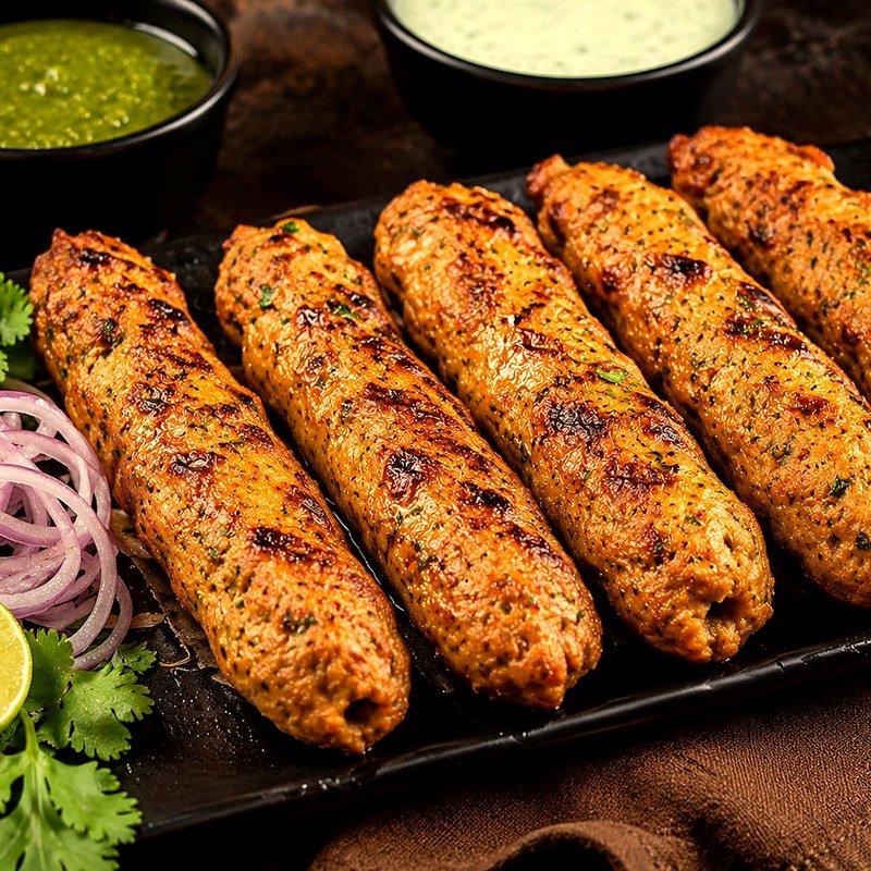 チキンシークカバブ Chicken Seekh Kebab